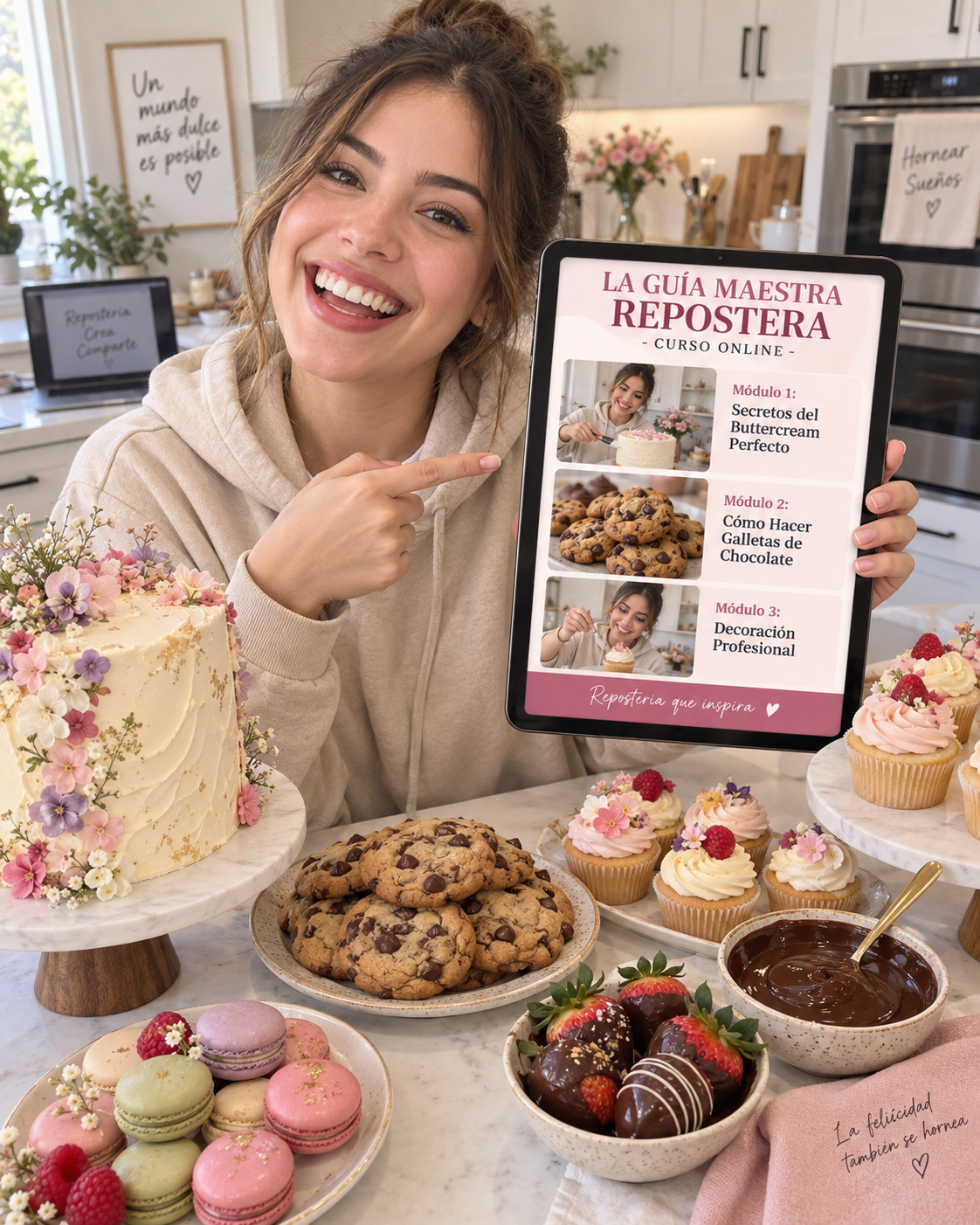 Melissa, creadora de La Guía Maestra Repostera