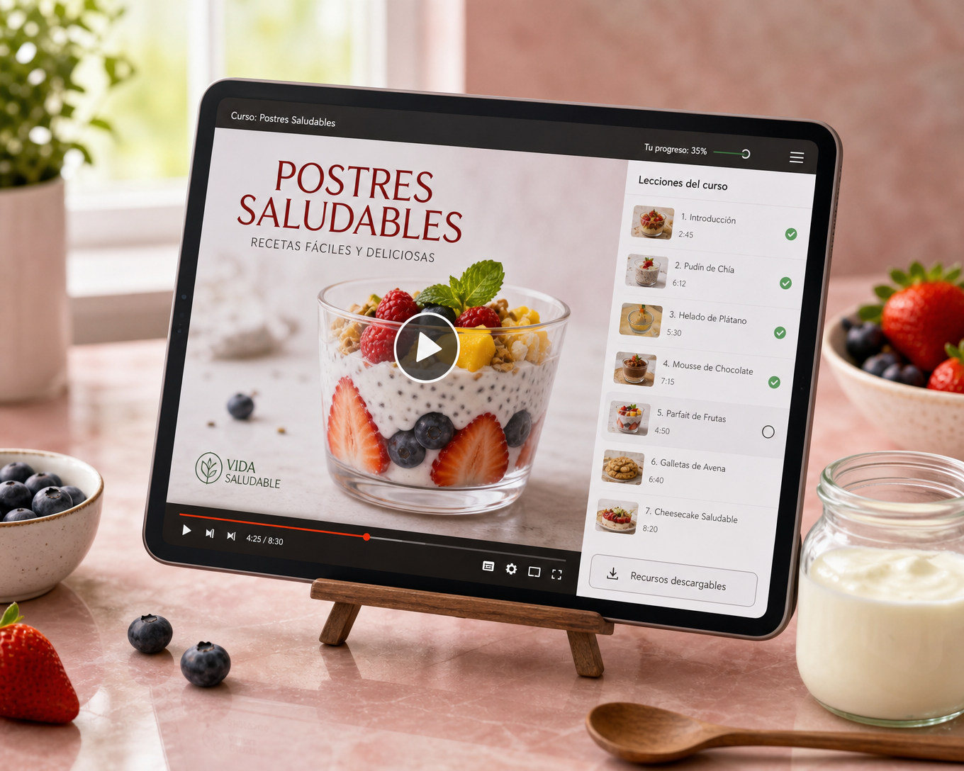 3. Postres Saludables